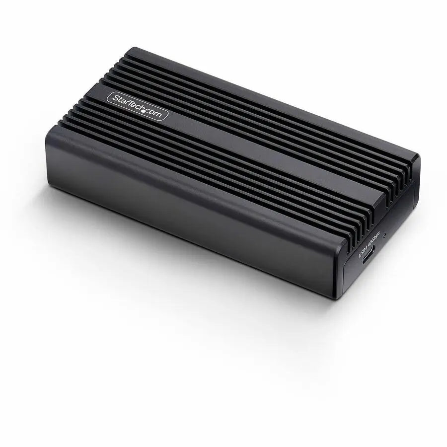 StarTech.com USB4 M.2 NVMe Enclosure, 40Gbps, External USB-C/Thunderbolt NVMe SSD Enclosure, B+M/M-Key