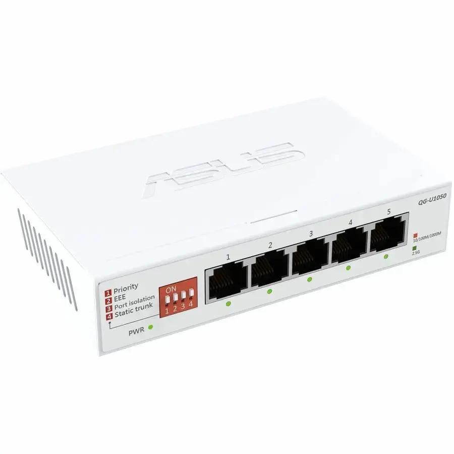 Asus QG-U1050 5-Port 2.5G Unmanaged Ethernet Switch for Home and Office Network Expansion by ASUS Computer International