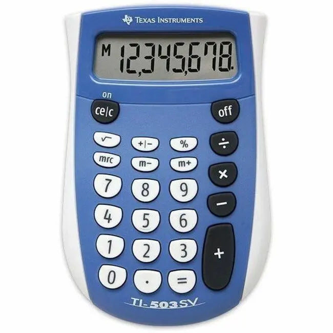 Texas Instruments TI-503 SV Pocket Simple Calculator with Large SuperView™ Display