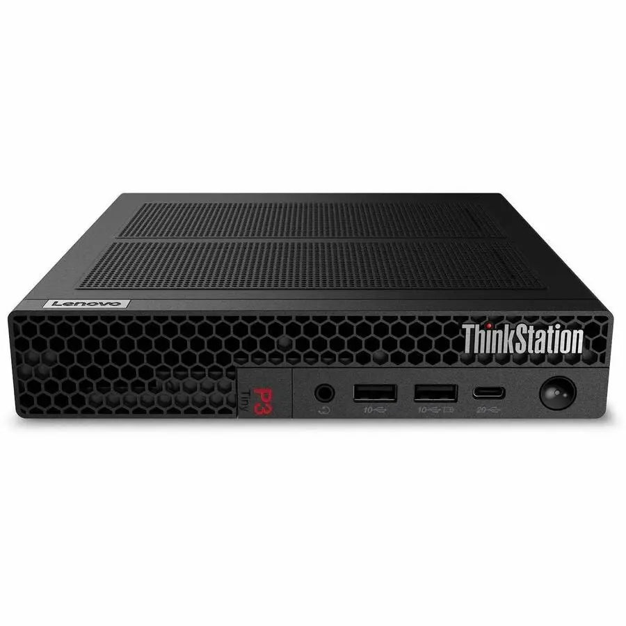 Lenovo ThinkStation P3 Gen 2 30K5004MUS Workstation - 1 x Intel Core Ultra 7 265 - 16 GB - 512 GB SSD - Tiny - Black
