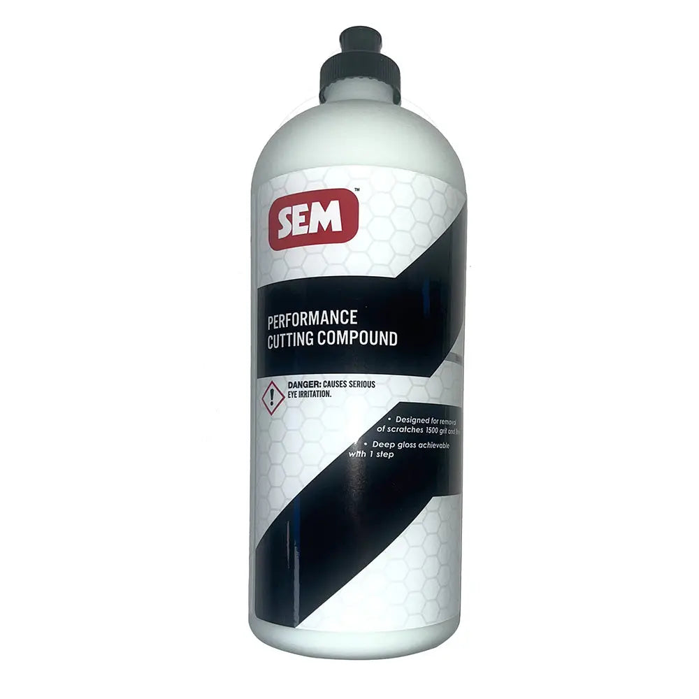 SEM Performance Cutting Compound - 1 Quart for Automotive Surface Restoration