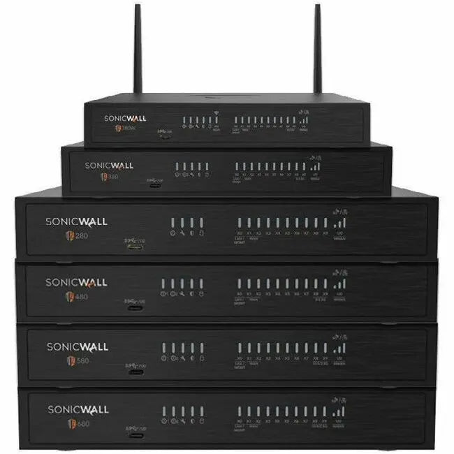 SonicWall TZ380 Network Security/Firewall Appliance - High Availability Model