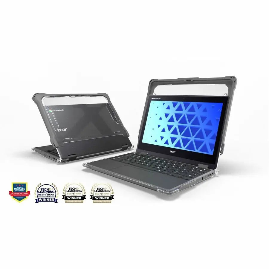 MAXCases Extreme Shell-FL Chromebook Case for Acer R857T/R857TN 12-inch, Gray