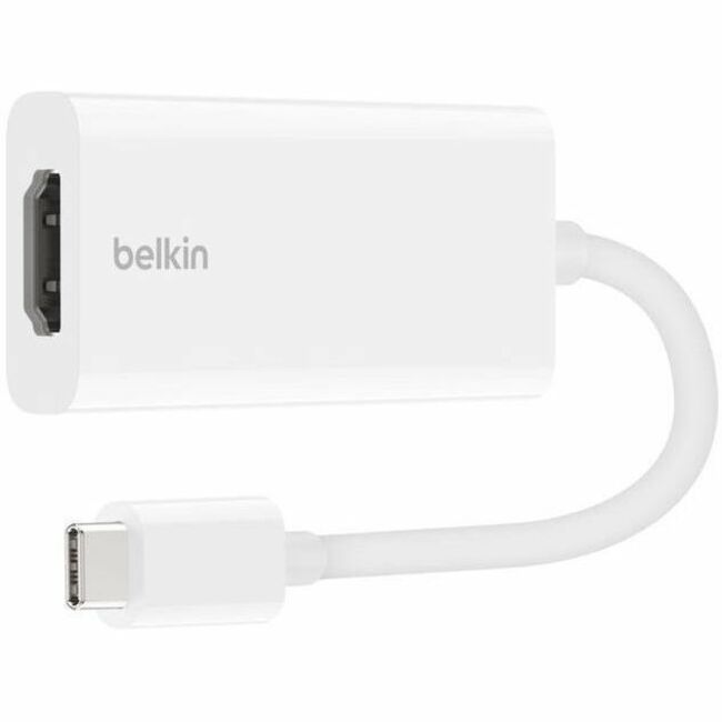 Belkin USB-C to HDMI Adapter with Dolby Vision Support, 4K at 60Hz, White
