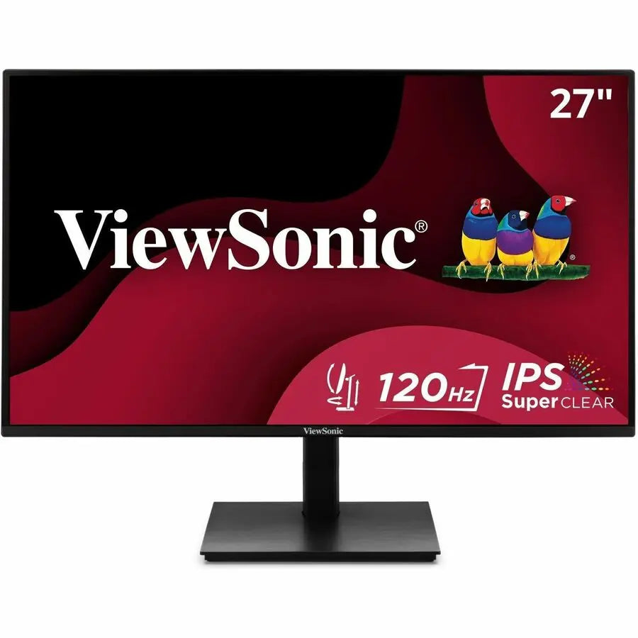 Viewsonic VA2748-MHJ 27 Inch IPS 1080p Monitor with 120Hz, Advanced Ergonomics, Eye Care, HDMI, and VGA Inputs for Home and Office