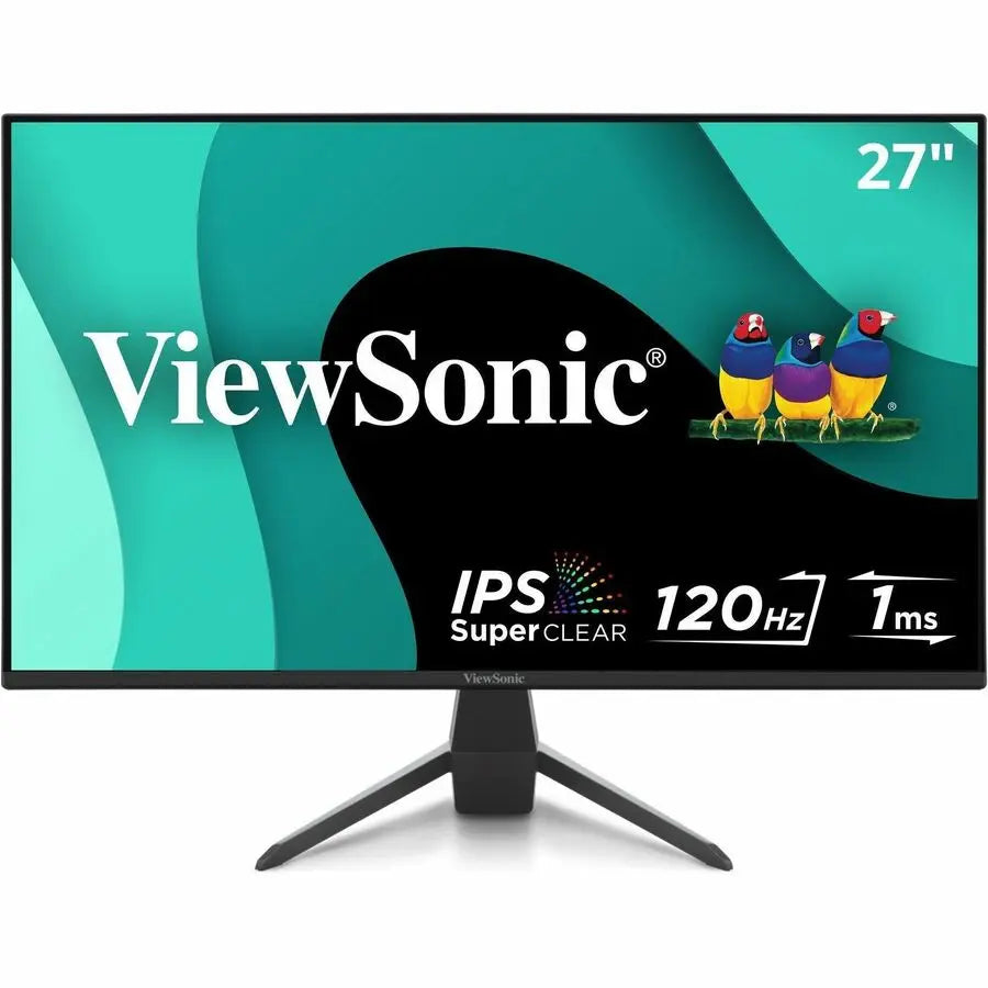 ViewSonic VX2770-MHD 27 Inch 1080p IPS Monitor with 120Hz, 1ms, Variable Refresh Rate, Eye Care, HDMI, VGA and DisplayPort Inputs