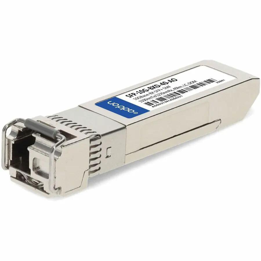 AddOn Cisco SFP-10G-BXD-40 Compatible 10GBase-BX SFP+ Transceiver for Single-Mode Fiber by AddOn