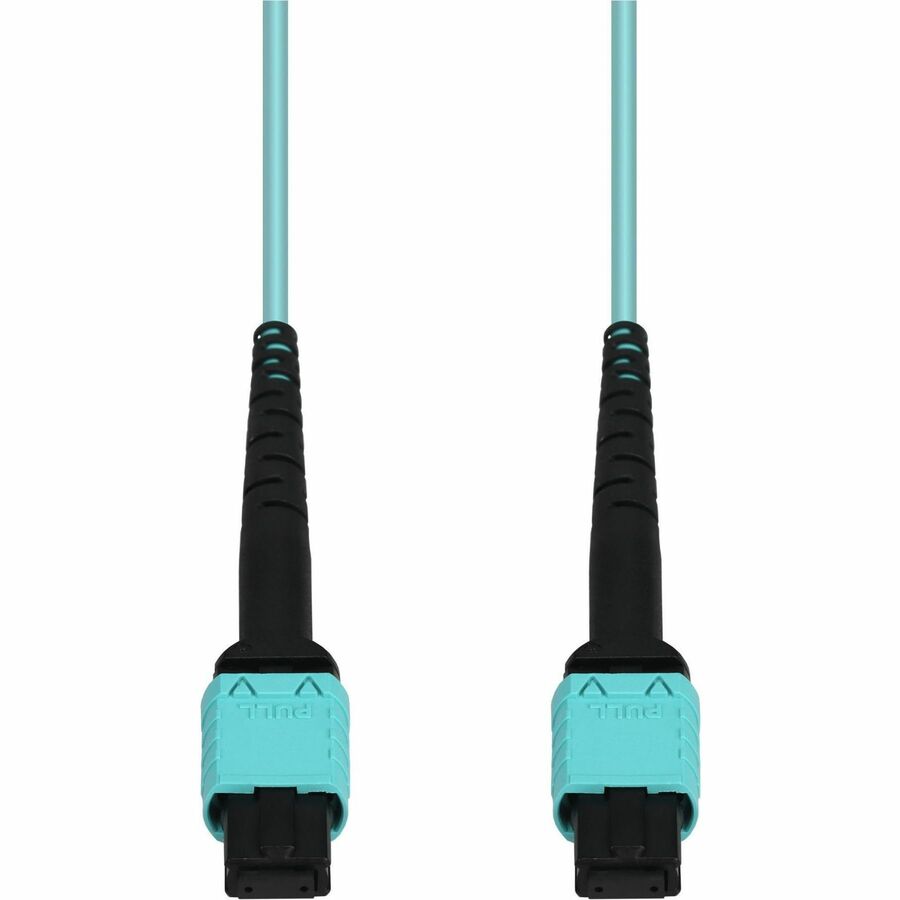 AddOn 0.5m MPO/UPC to MPO/UPC Aqua OM4 OFNR Riser-Rated Fiber Patch Cable