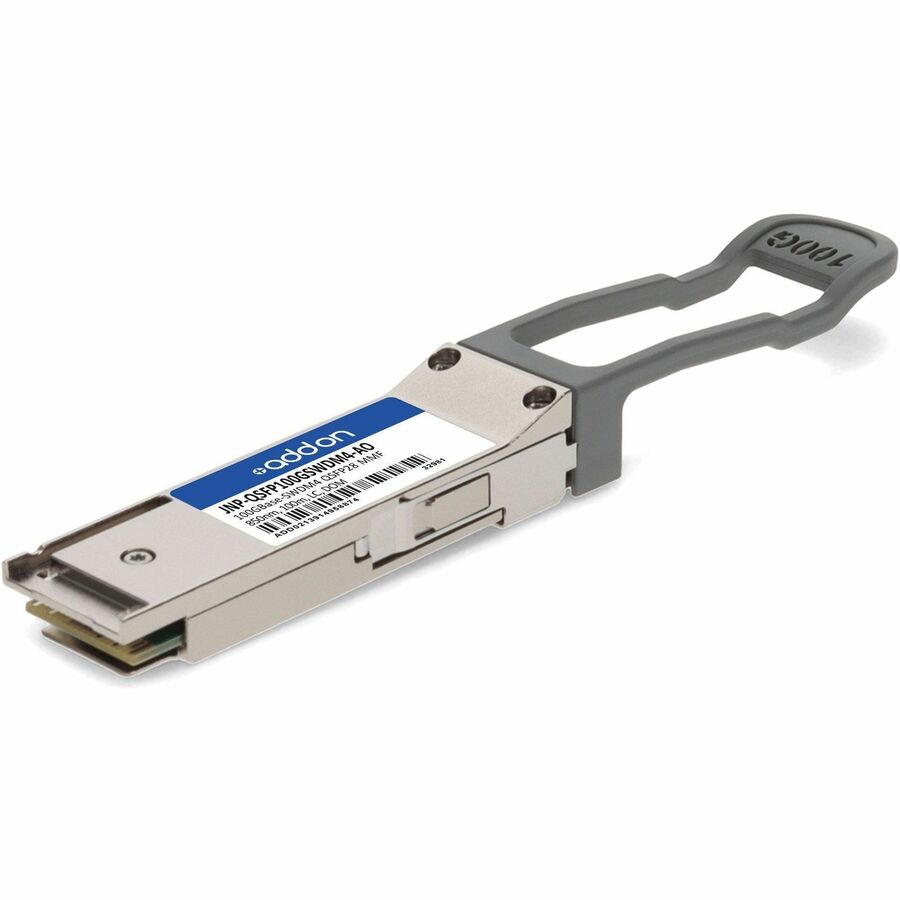 AddOn Juniper Networks JNP-QSFP-100G-SWDM4 Compatible QSFP28 Transceiver - 100GBase-SWDM4, Multi-Mode Fiber, 850nm, 100 meters
