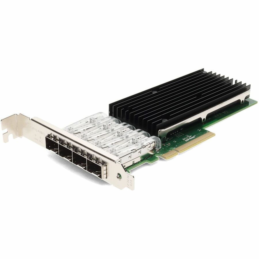 AddOn 10Gbps Quad Open SFP+ Port PCIe 3.0 x8 Network Interface Card (Part No. ADD-PCIE-4SFP+)