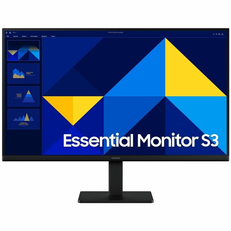 Samsung Essential S3 S27D304GAN 27-Inch Full HD LCD Monitor with IPS Panel and 100Hz Refresh Rate