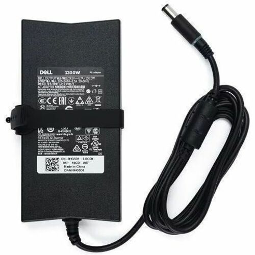 Dell Technologies 130W 7.4mm AC Adapter for Dell Laptops and Gaming Notebooks