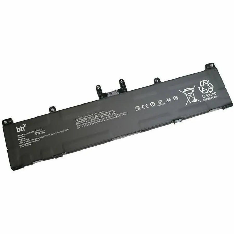 Battery Technology Inc. 5B11M37552-BTI 15.6V 90Wh Lithium-Ion Notebook Battery for Lenovo ThinkPad P1 Gen 7