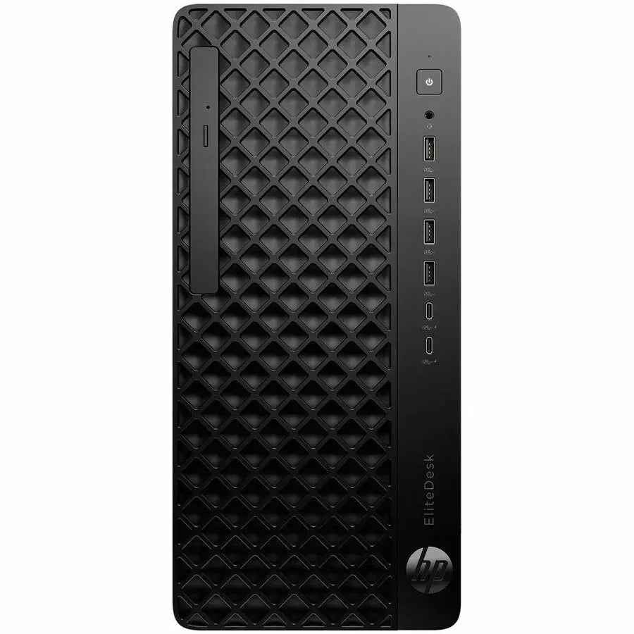 HP EliteDesk 8 G1i Desktop Computer - Intel Core Ultra 7 265 - vPro Technology - 32 GB - 1 TB SSD - Tower - Jack Black by HP Inc.