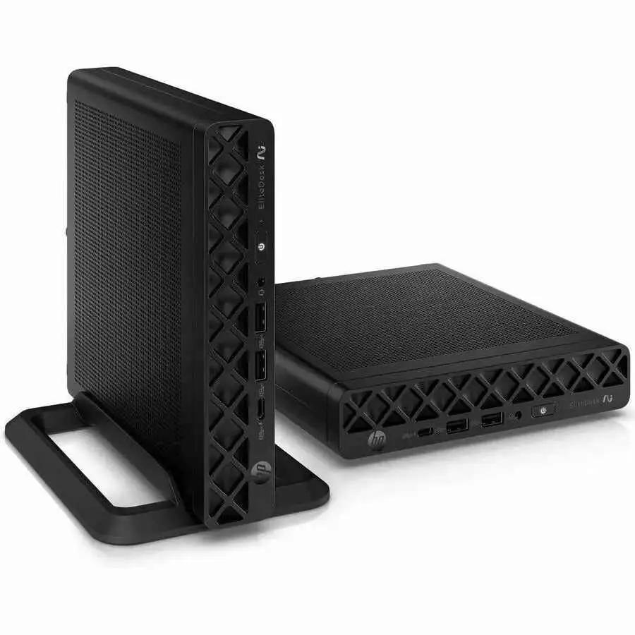 HP EliteDesk 8 G1a Desktop Computer - AMD Ryzen AI 7 350 - 64 GB - 1 TB SSD - Mini PC - Jack Black by HP Inc.
