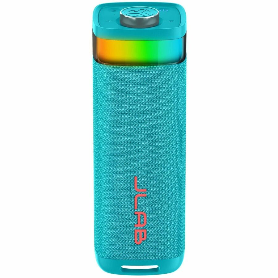 JLab JBuds Party Portable Bluetooth Speaker, 30W, Cyan - SBJBUDSRCYA62
