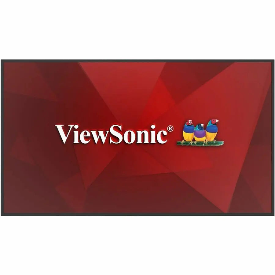 ViewSonic CDE5531 55 Inch 4K UHD Commercial Display with 500-nit Brightness, 5000:1 Contrast Ratio, 8GB RAM, 32GB Storage, 16W Dual Speakers, Wifi Slot, HDMI, USB A, and USB C Inputs