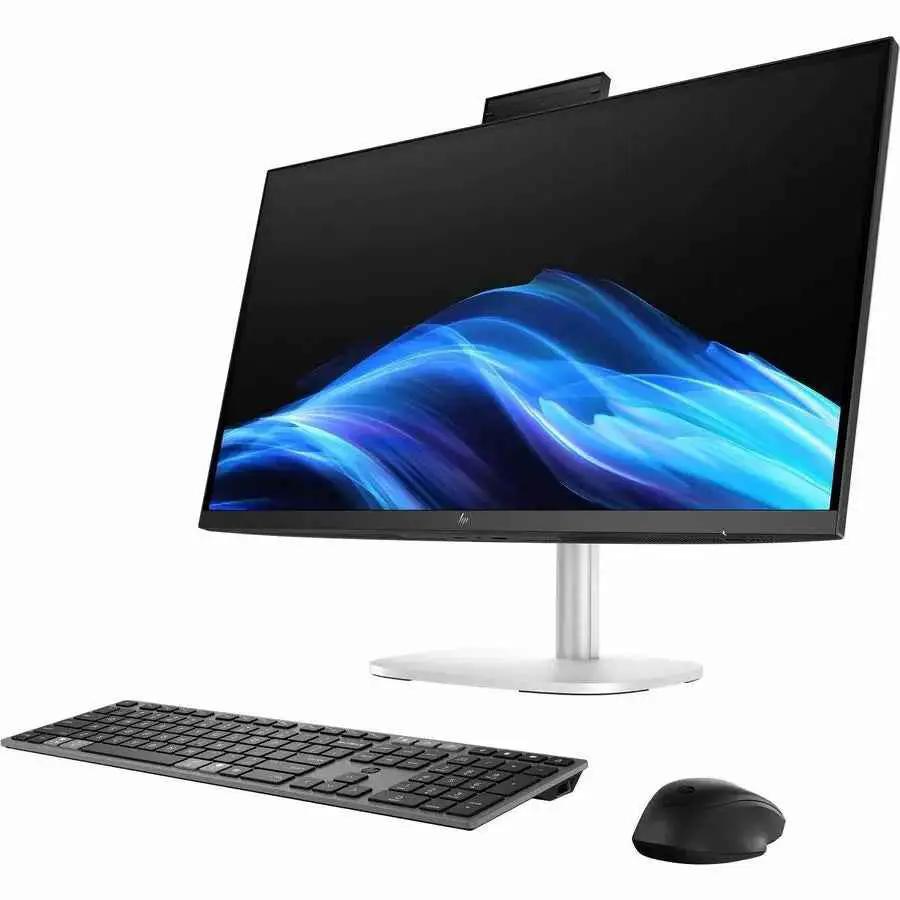 HP EliteStudio 8 AiO G1i All-in-One Computer - Intel Core Ultra 7 265 - vPro Technology - 32 GB - 1 TB SSD - 23.8" Full HD - Desktop - Pike Silver by HP Inc.