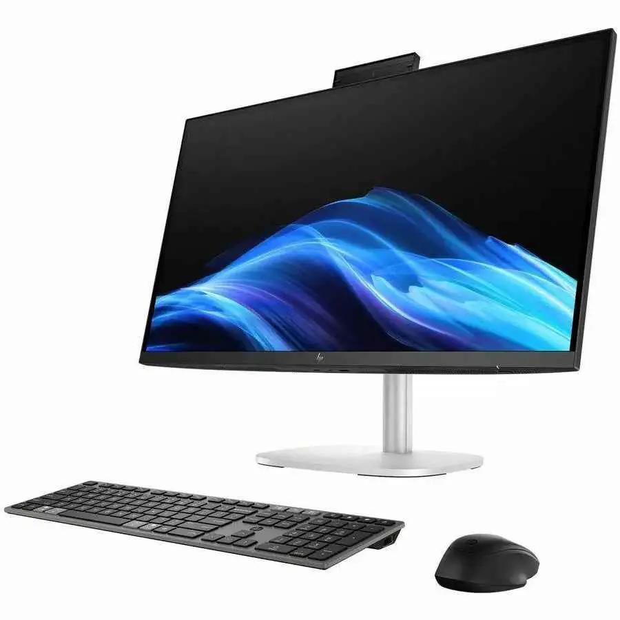 HP EliteStudio 8 AiO G1i All-in-One Computer - Intel Core Ultra 5 235 - vPro Technology - 16 GB - 512 GB SSD - 27" QHD Touchscreen - Desktop - Pike Silver by HP Inc.