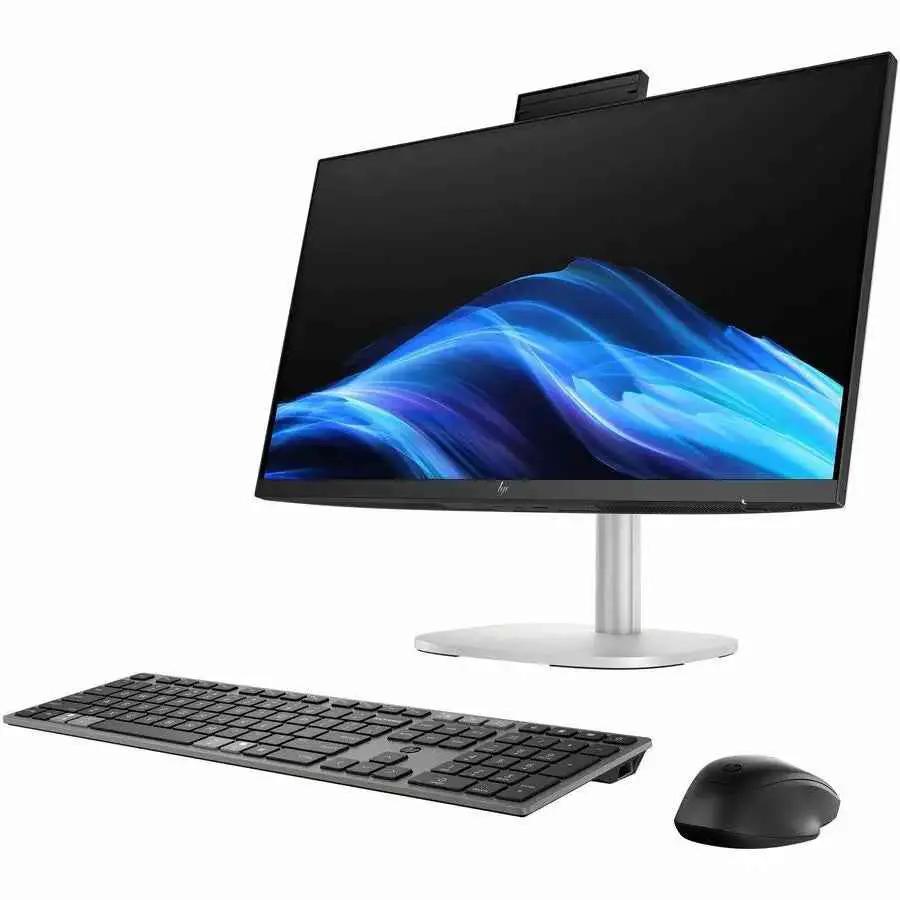 HP EliteStudio 8 AiO G1i All-in-One Computer - Intel Core Ultra 7 265 - vPro Technology - 32 GB - 1 TB SSD - 23.8" Full HD Touchscreen - Desktop - Pike Silver by HP Inc.