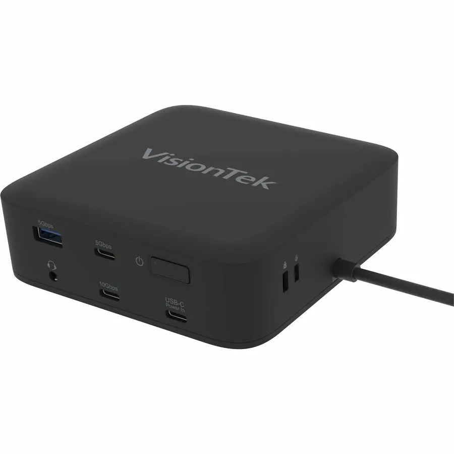 VisionTek VT1200DL Docking Station – Dual 4K Display, USB-C & USB-A Connectivity, 100W Power Passthrough