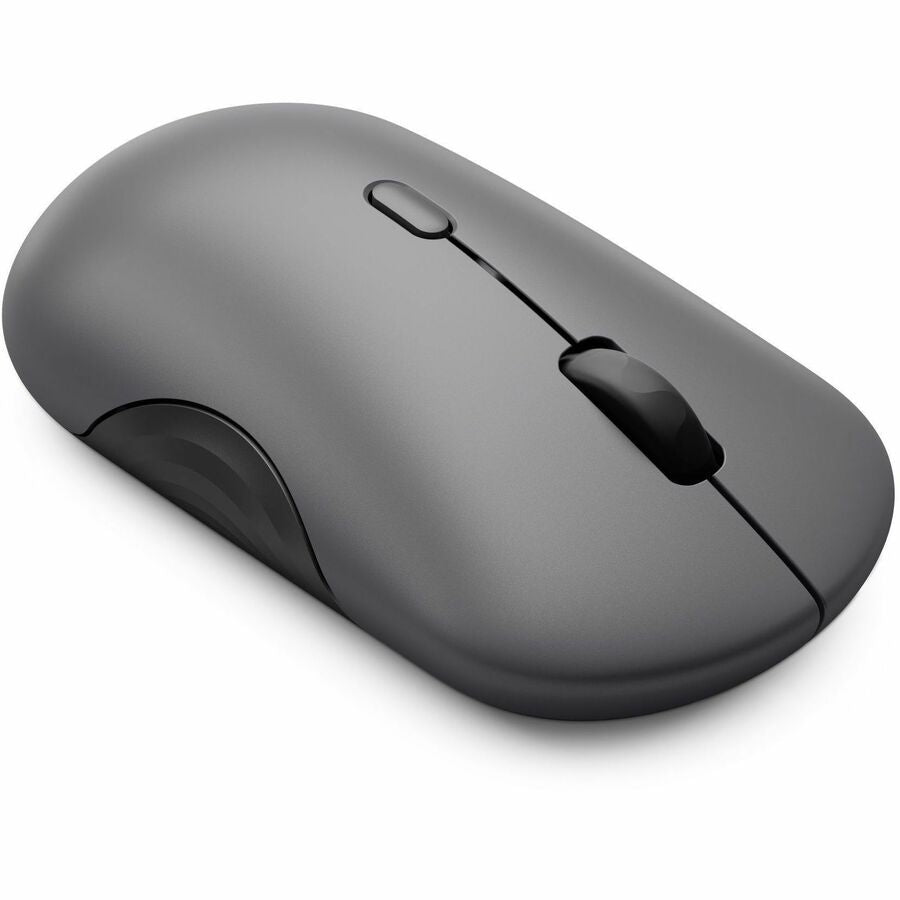 Lenovo 700 Multi-Device Wireless Silent Mouse (Luna Gray) - Ergonomic & High Precision Bluetooth & RF Connectivity