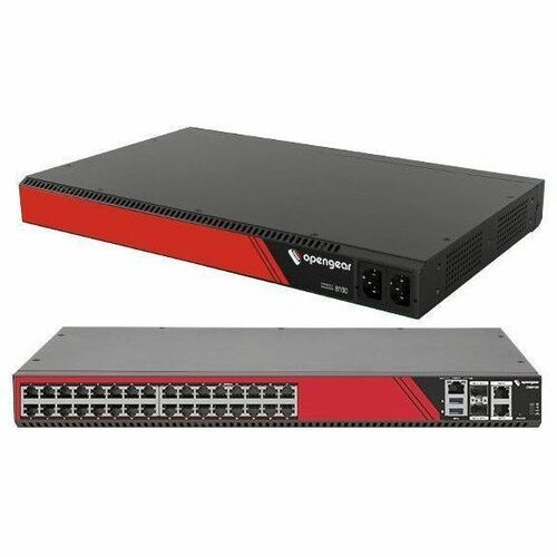 Opengear CM8100 CM8132-10G 32-Port Console Server with 10Gb SFP+
