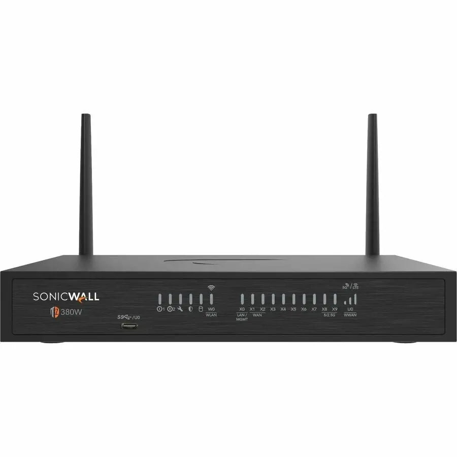 SonicWall TZ380W Network Security Firewall Appliance - Central Hub for Secure Data Transfer