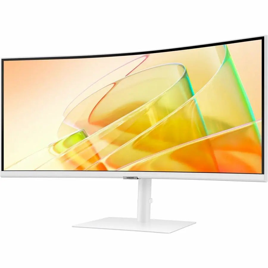 Samsung ViewFinity S6 S34C654TAN 34" Class UW-QHD Curved Screen LCD Monitor - 21:9 - Warm White