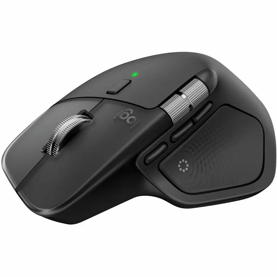 Logitech MX Master 4, Ergonomic Wireless Mouse with Advanced Performance Haptic Feedback, Ultra-Fast Scrolling, USB-C Charging, Bluetooth, Windows, MacOS - black