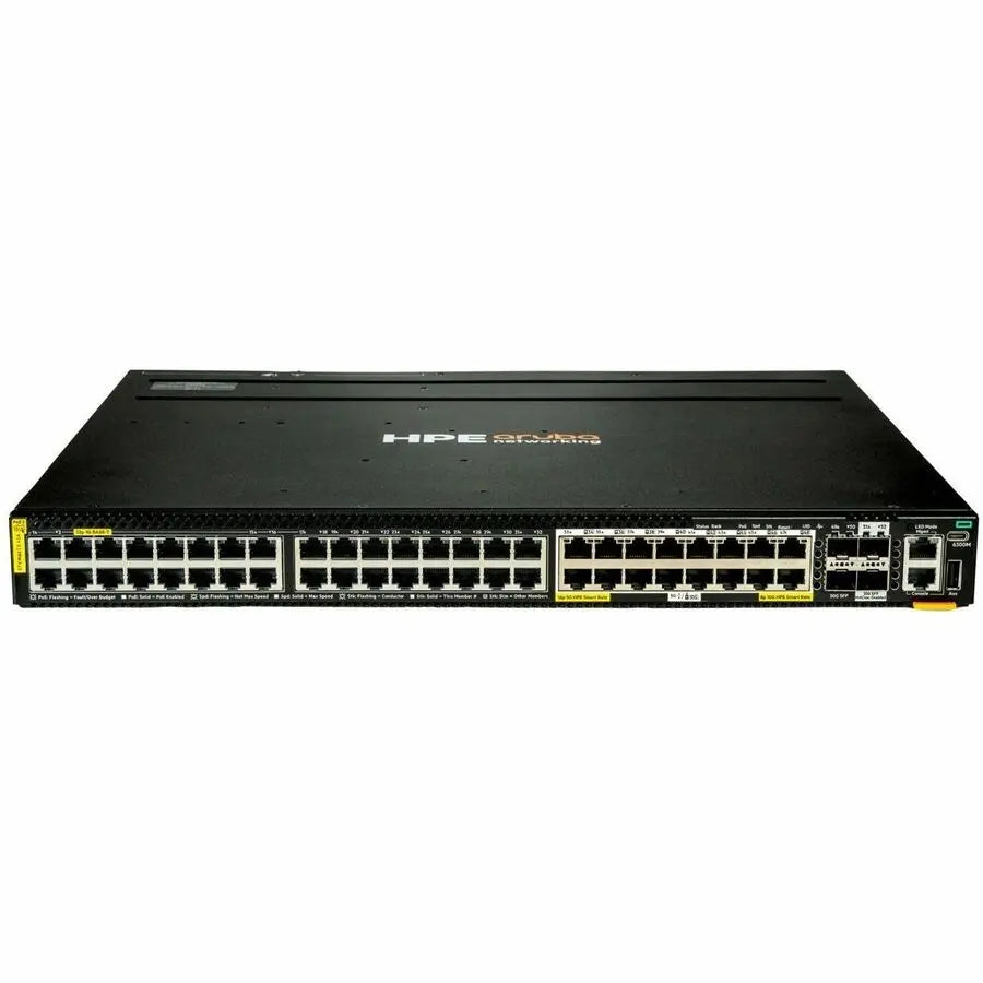 HPE Aruba Networking CX 6300M 32-port Ethernet Switch with 16 SFP+ Slots and PoE Support