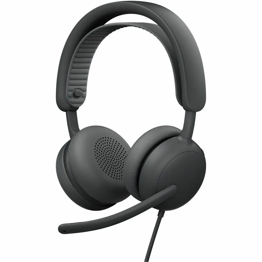 Logitech Zone Wired 2 for Business - Noise-Canceling Headset with Adaptive Hybrid ANC, Microsoft Teams Certified, USB-C with USB-A adapter, Graphite