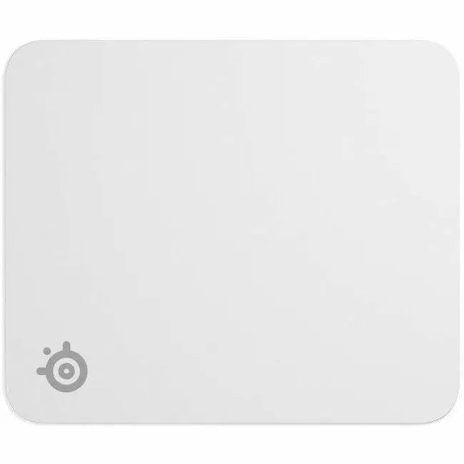 SteelSeries QcK Gaming Mouse Pad - Medium Size, White - Legendary Micro-Woven Cloth for Precise Tracking