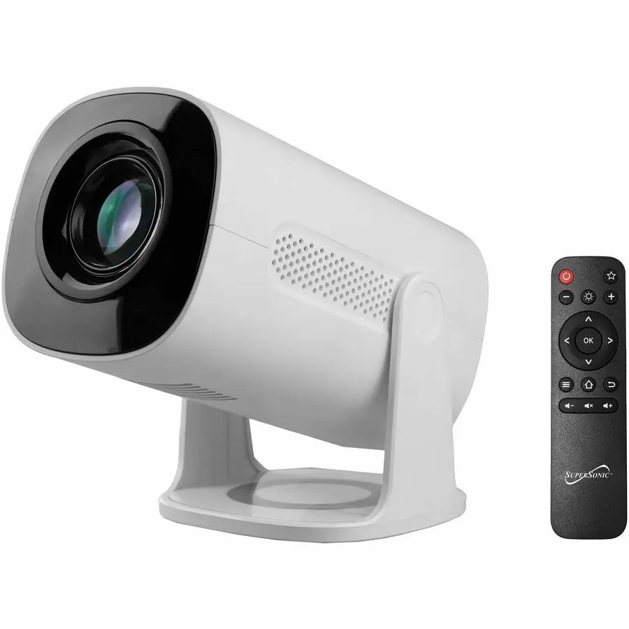 Supersonic SC-92P LED Streaming Projector with Wi-Fi and Bluetooth – White