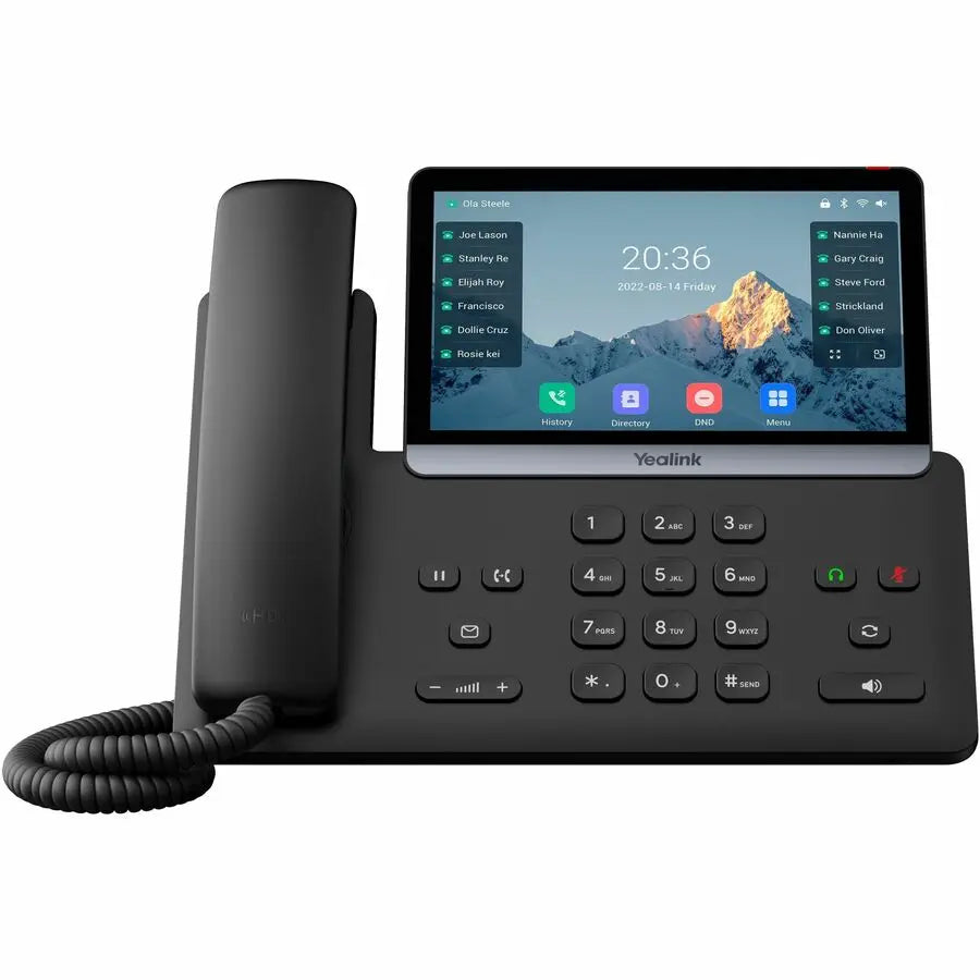 Yealink T77U IP Phone with 7-Inch Touch Screen and HD Audio Technology