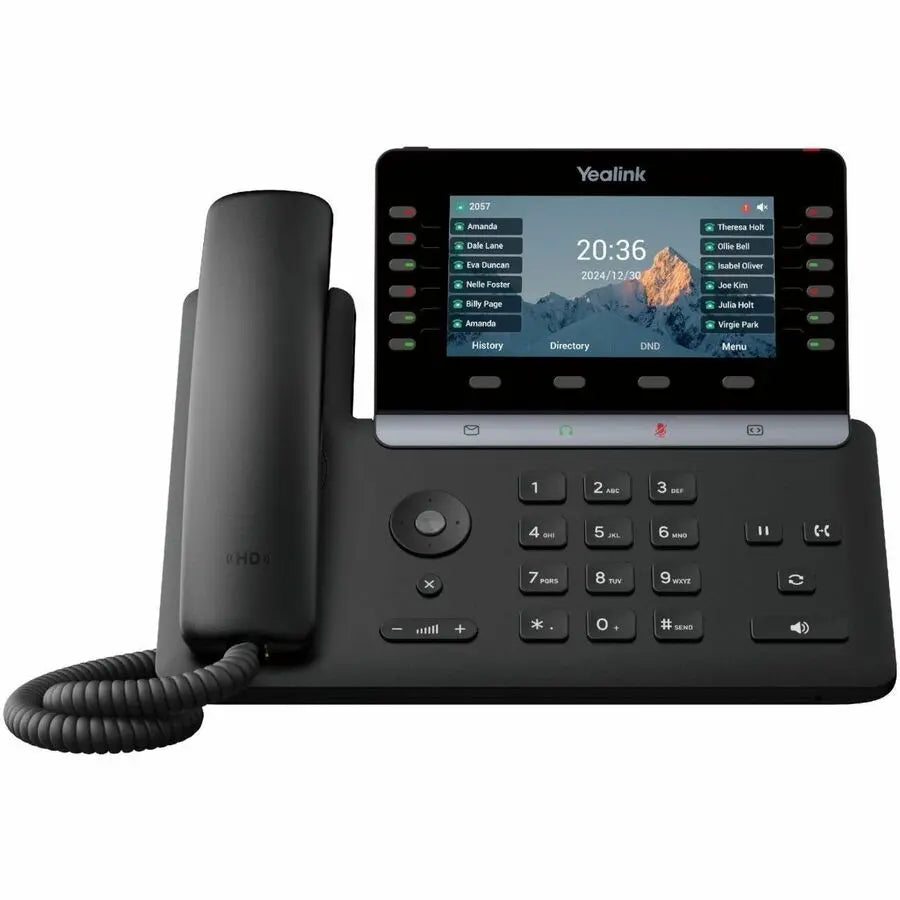 Yealink SIP-T85W IP Phone – Business Desktop VoIP with 5.5-inch Color LCD, Wi-Fi and Bluetooth