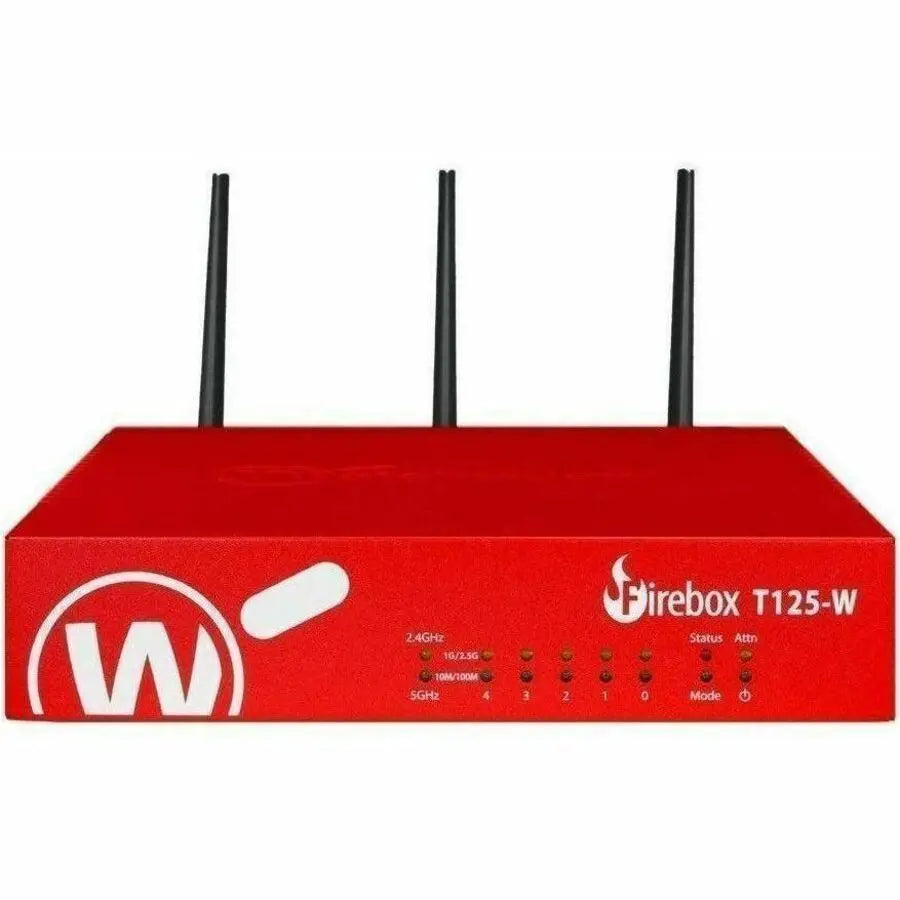 WatchGuard Firebox T125-W Network Security Firewall Appliance with 3-Year Total Security Suite