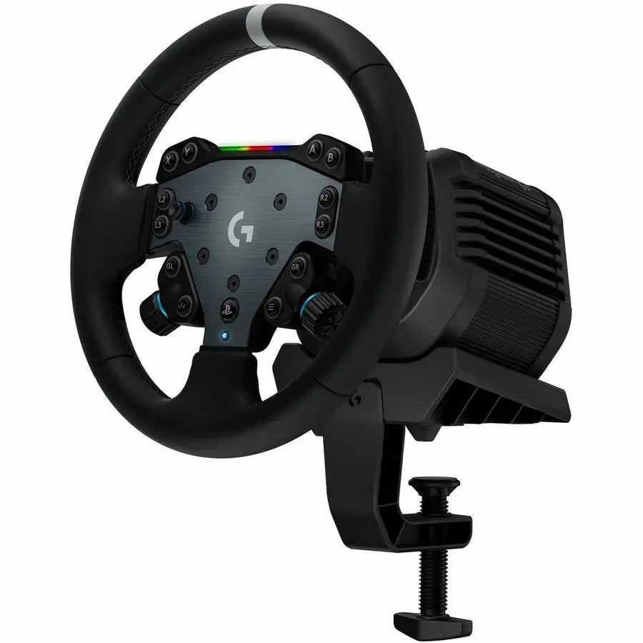 Logitech G RS50 Sim Racing Steering Wheel Setup with 8 Nm Direct Drive and Customizable Components for PS5, PS4, and PC