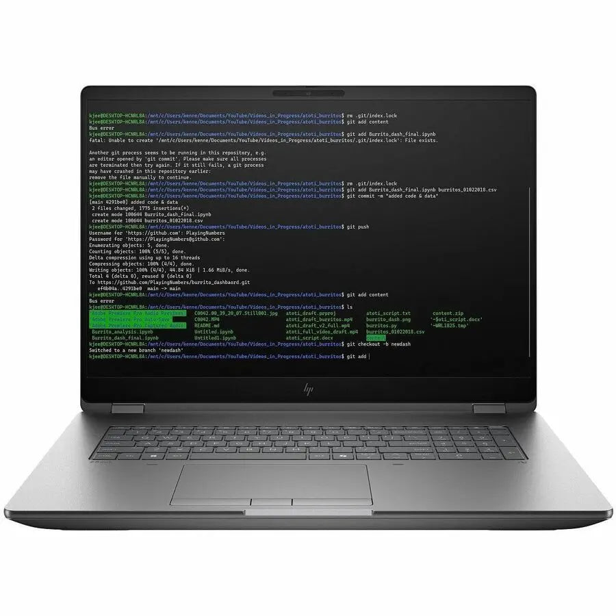 HP ZBook Fury G1i Mobile Workstation with 18-Inch Display and Core Ultra 9 Processor