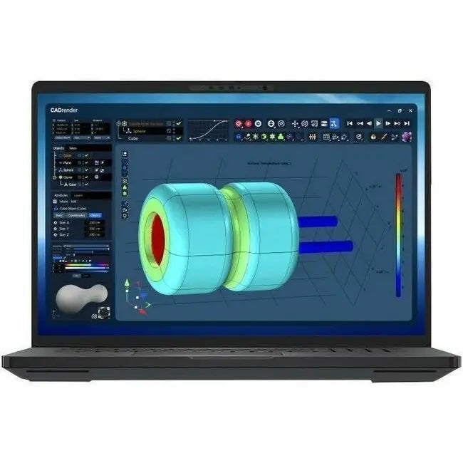 Dell Pro Max Plus MB18250 18-Inch Mobile Workstation with Intel Core Ultra 7, 32GB RAM, 1TB SSD, NVIDIA RTX PRO 2000 Graphics, QHD+ Display