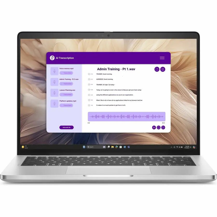 Dell Pro 14 Plus PB14250 14-Inch Laptop with Intel Core Ultra 7 Processor and AI Optimization