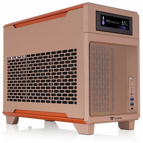 Thermaltake TR100 Gravel Sand Mini Tower Chassis — Compact, Versatile Mini-ITX Gaming PC Case