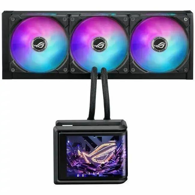 Asus ROG Ryuo IV SLC 360 ARGB Cooling Fan, Radiator, Water Block & Pump by ASUS Computer International