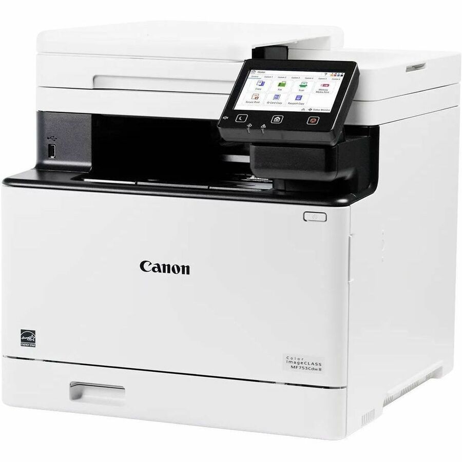 Canon imageCLASS MF753Cdw II Wireless Color Laser Multifunction Printer - Fast 35 ppm Printing with 5" Touchscreen