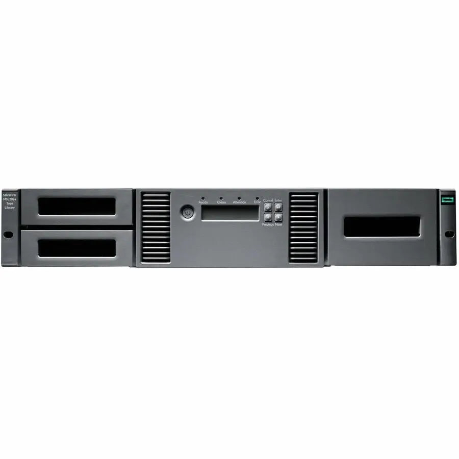 Hewlett Packard Enterprise Storage MSL2024 Tape Library - 2U Rack-Mountable Data Backup Solution