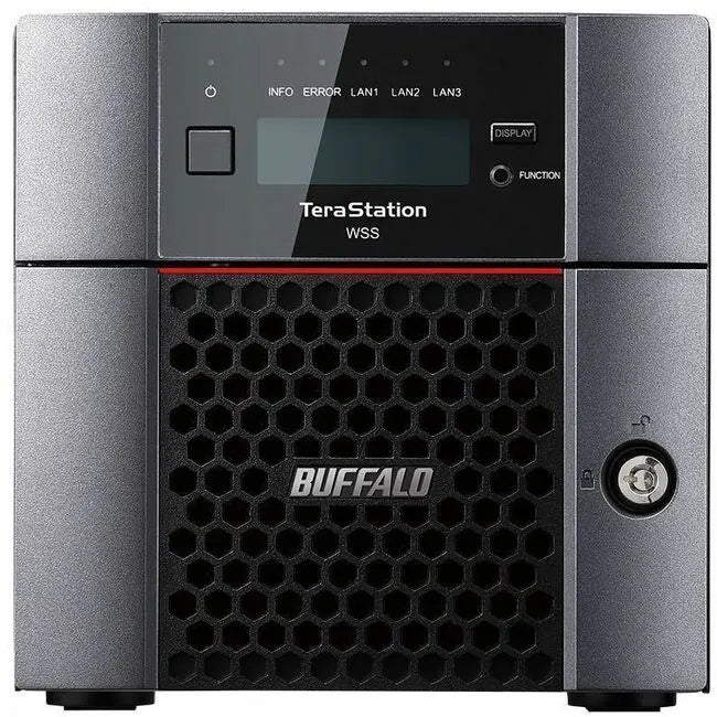 BUFFALO TeraStation WS5220DN 2-Bay Windows Server IoT 2025 Desktop NAS 8TB (2x4TB) HDD Included TAA Compliant
