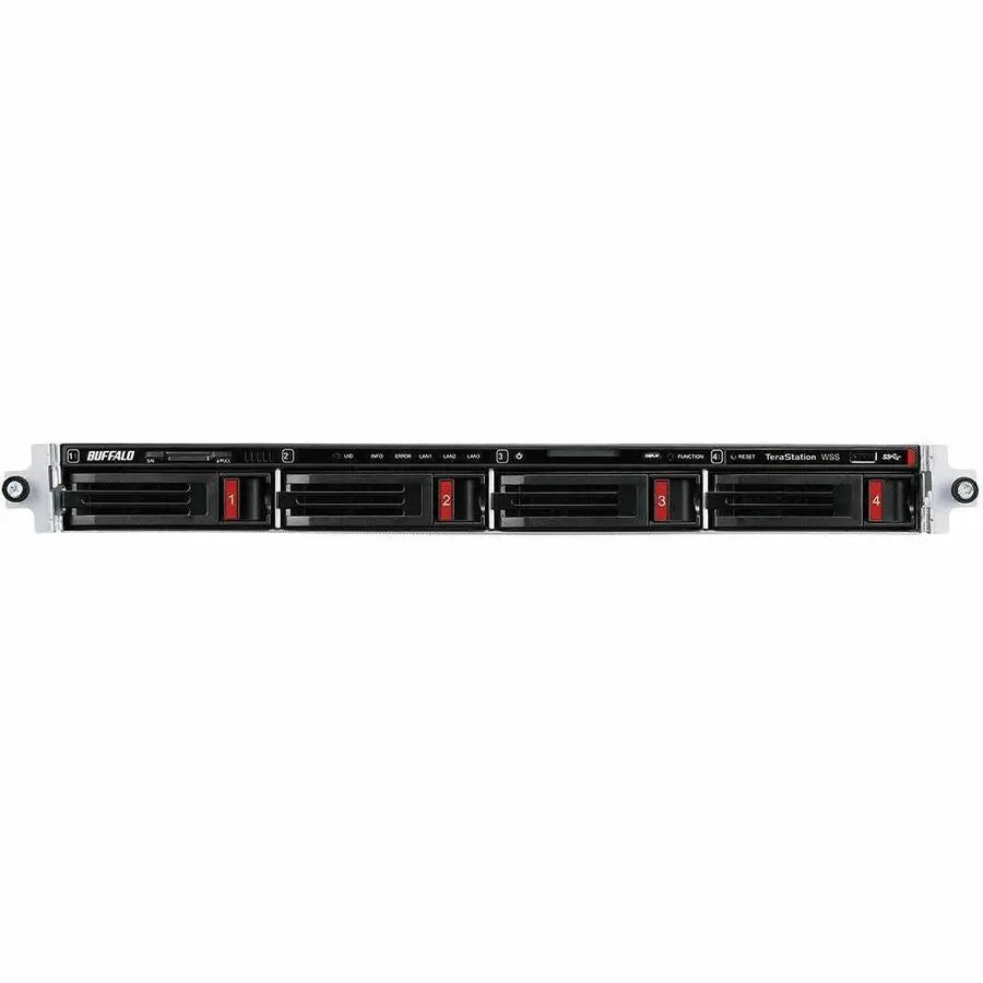 BUFFALO TeraStation WS5420RN 4-Bay Windows Server IoT 2025 Rackmount NAS 48TB (4x12TB) HDD Included TAA Compliant