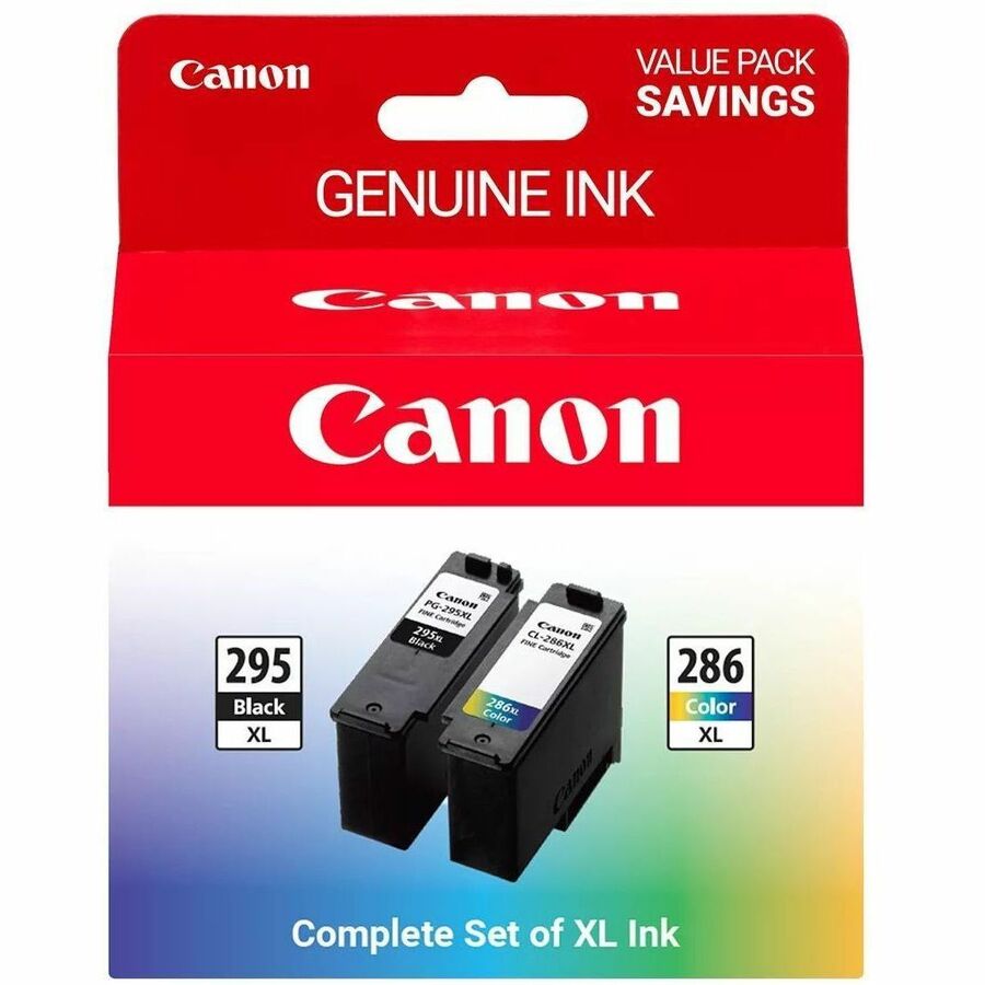 Canon PG-295XL/CL-286XL Original Inkjet Ink Cartridge Value Pack for PIXMA TR7120