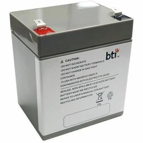 Battery Technology Inc. RBC30-SLA30-BTI 12V 5Ah Lead Acid UPS Battery for APC BF500 Series