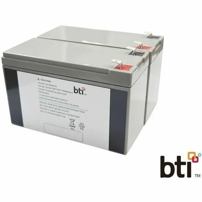 Battery Technology Inc. RB1270X2C-BTI 12V Lead Acid UPS Battery Pack for CyberPower Systems